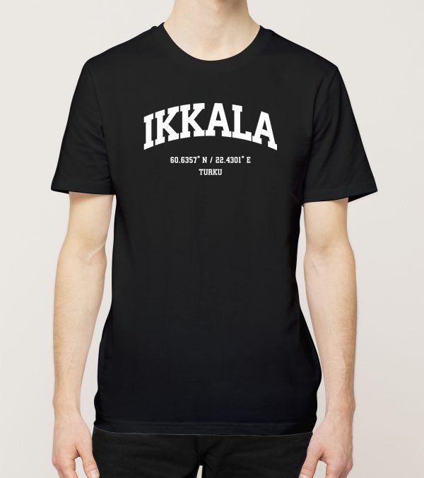 Turku - Ikkala, Koordinaatit, t-paita