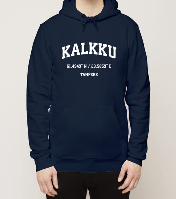 Tampere - Kalkku, Koordinaatit, huppari