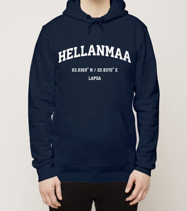 Lapua - Hellanmaa, Koordinaatit, huppari