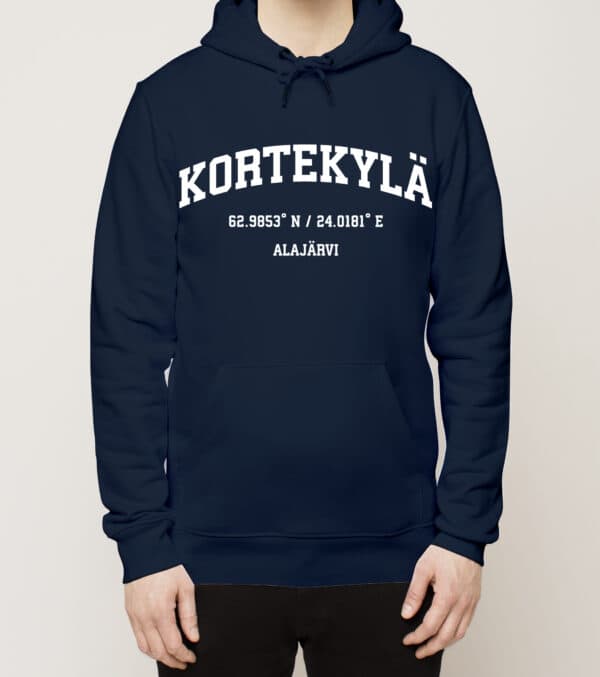 Alajärvi - Kortekylä, Koordinaatit, huppari