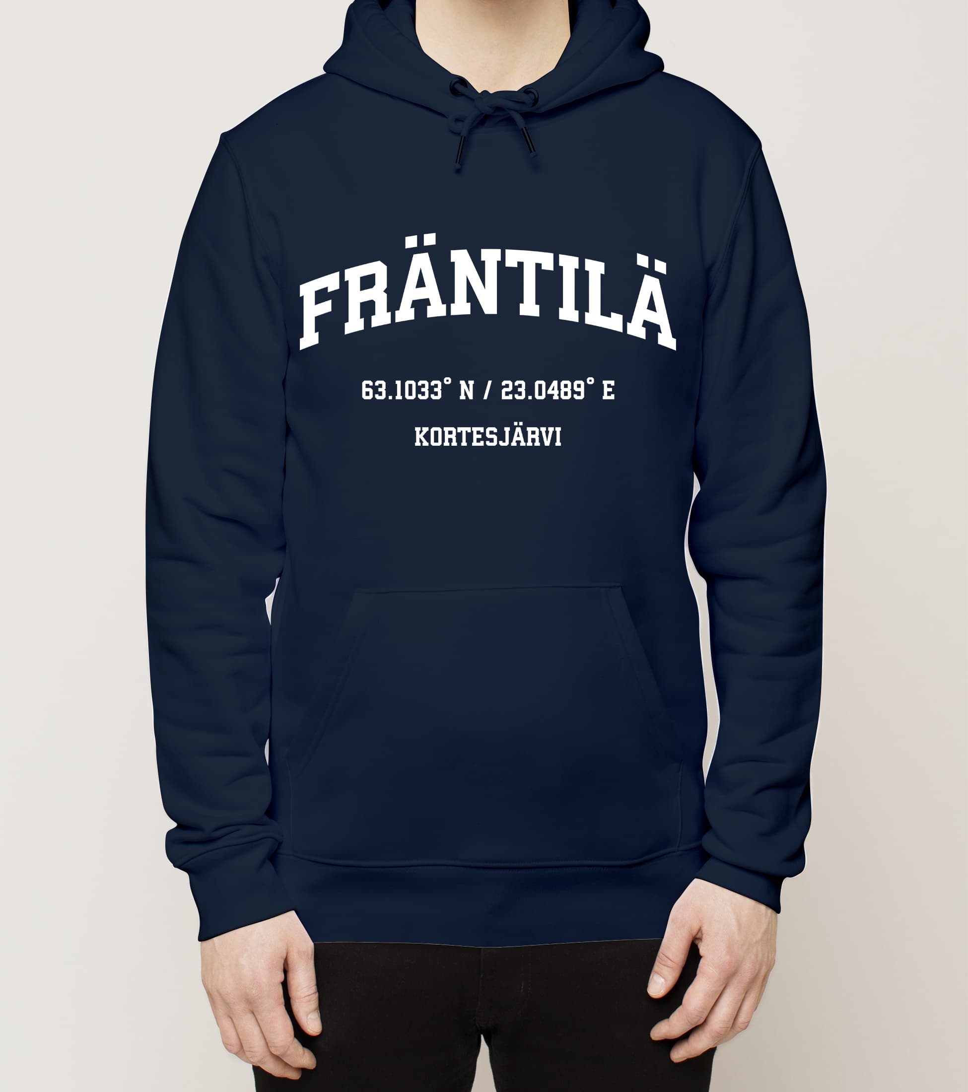 Kortesjärvi - Fräntilä, Koordinaatit, huppari - Image 2