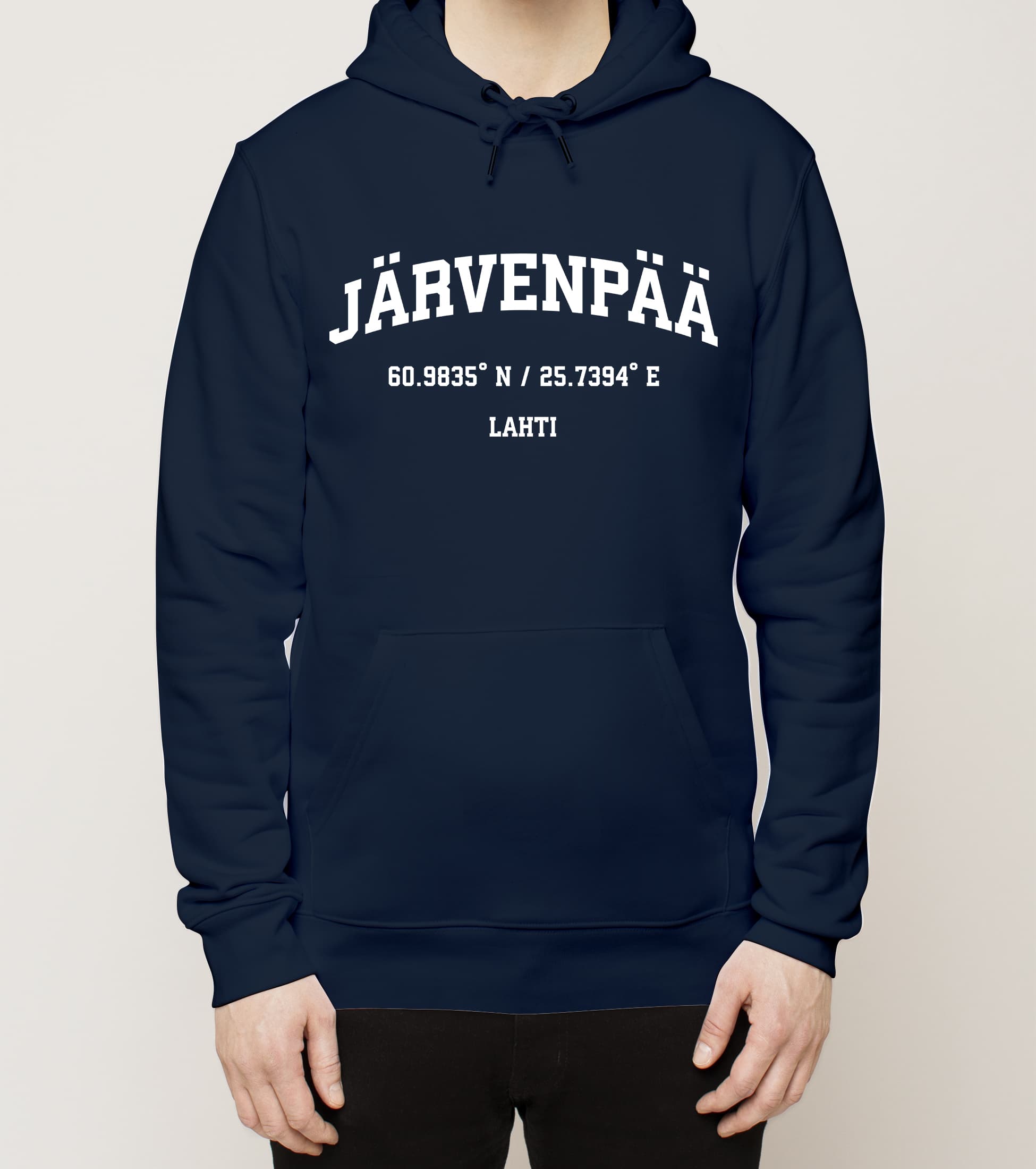 Lahti - Järvenpää, Koordinaatit, huppari - Image 2
