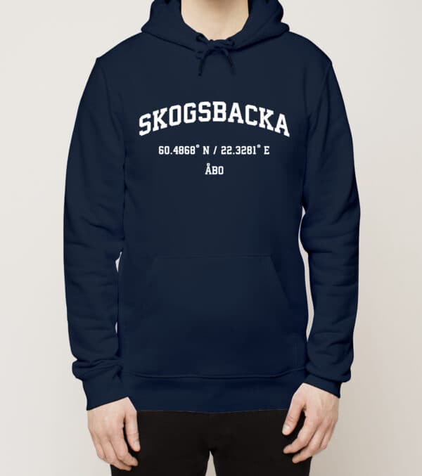 Åbo - Skogsbacka, Koordinaatit, huppari