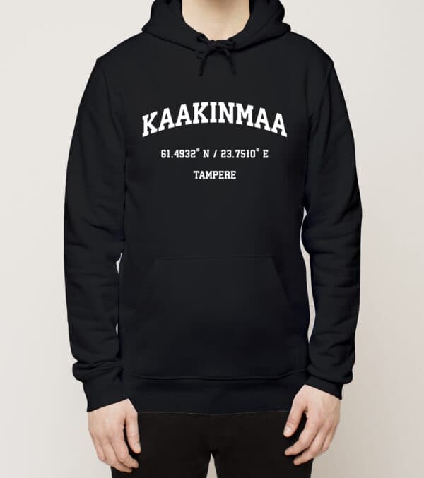 Tampere - Kaakinmaa, Koordinaatit, huppari