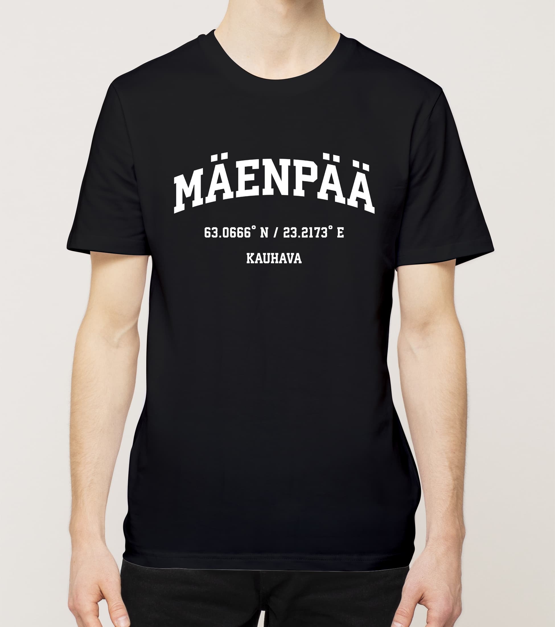 Kauhava - Mäenpää, koordinaatit, t-paita - Image 2