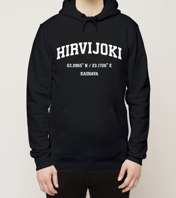 Kauhava - Hirvijoki, koordinaatit, huppari