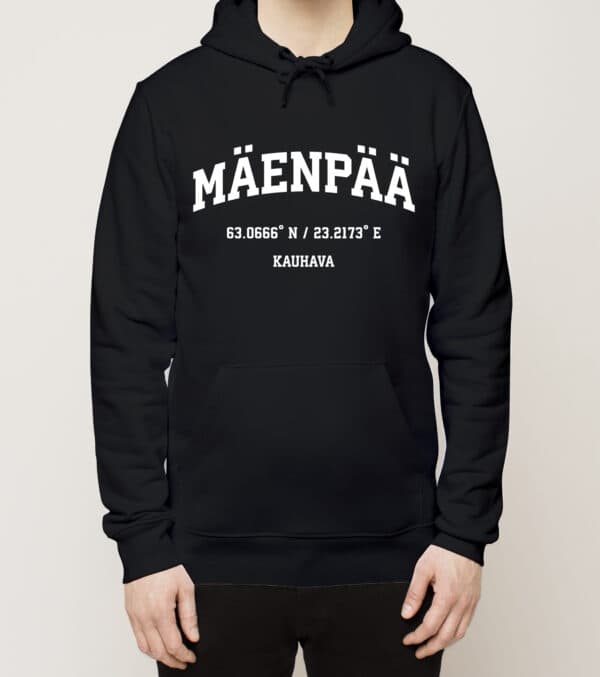 Kauhava - Mäenpää, koordinaatit, huppari