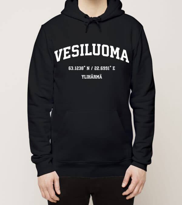 Ylihärmä - Vesiluoma, Koordinaatit, huppari