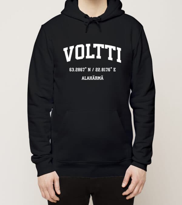 Alahärmä - Voltti, Koordinaatit, huppari