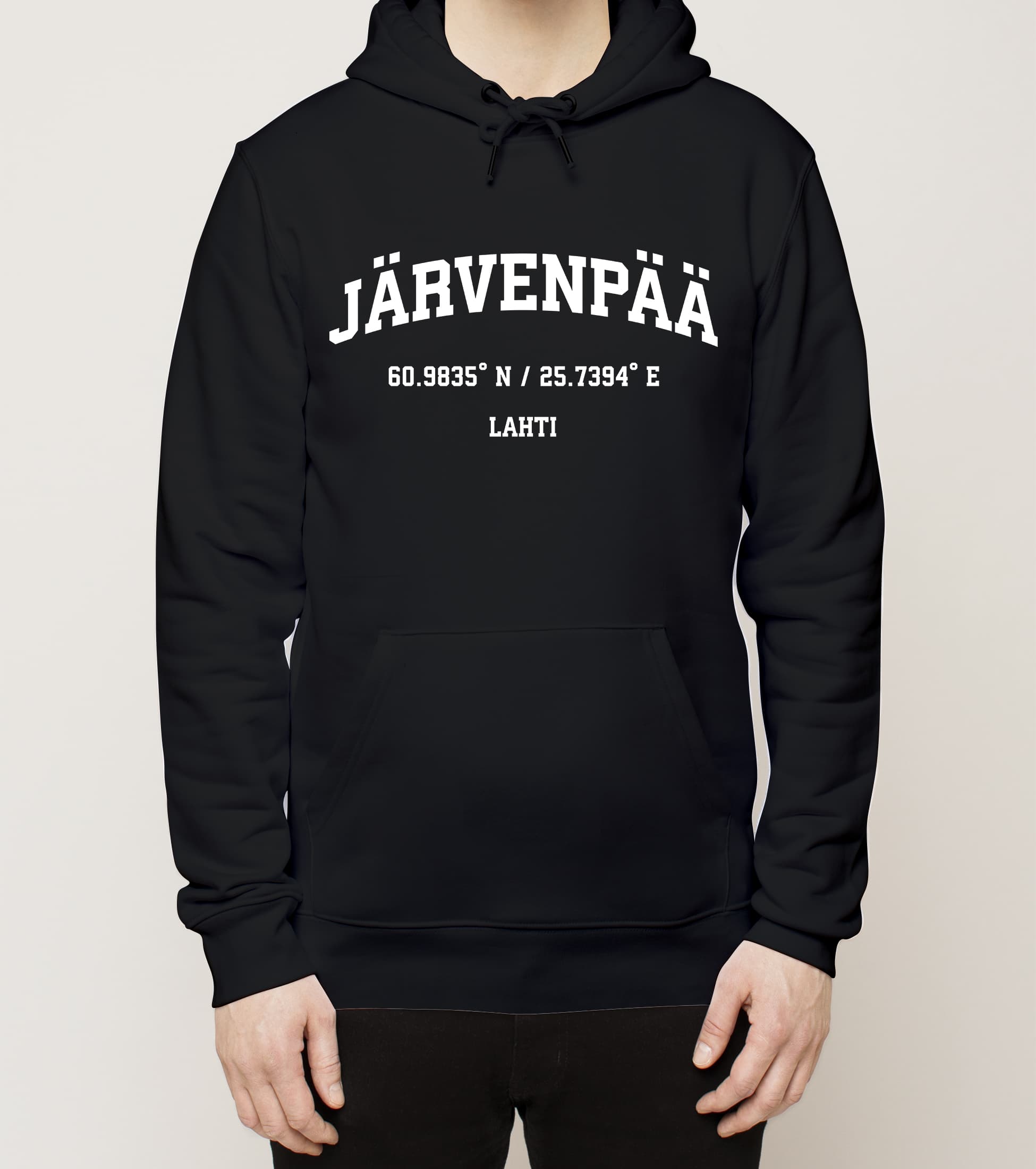 Lahti - Järvenpää, Koordinaatit, huppari