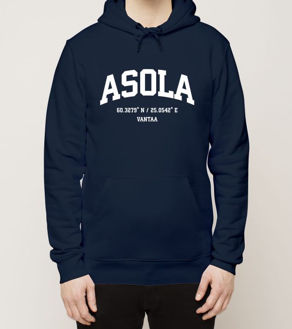 Vantaa - Asola, koordinaatit, huppari