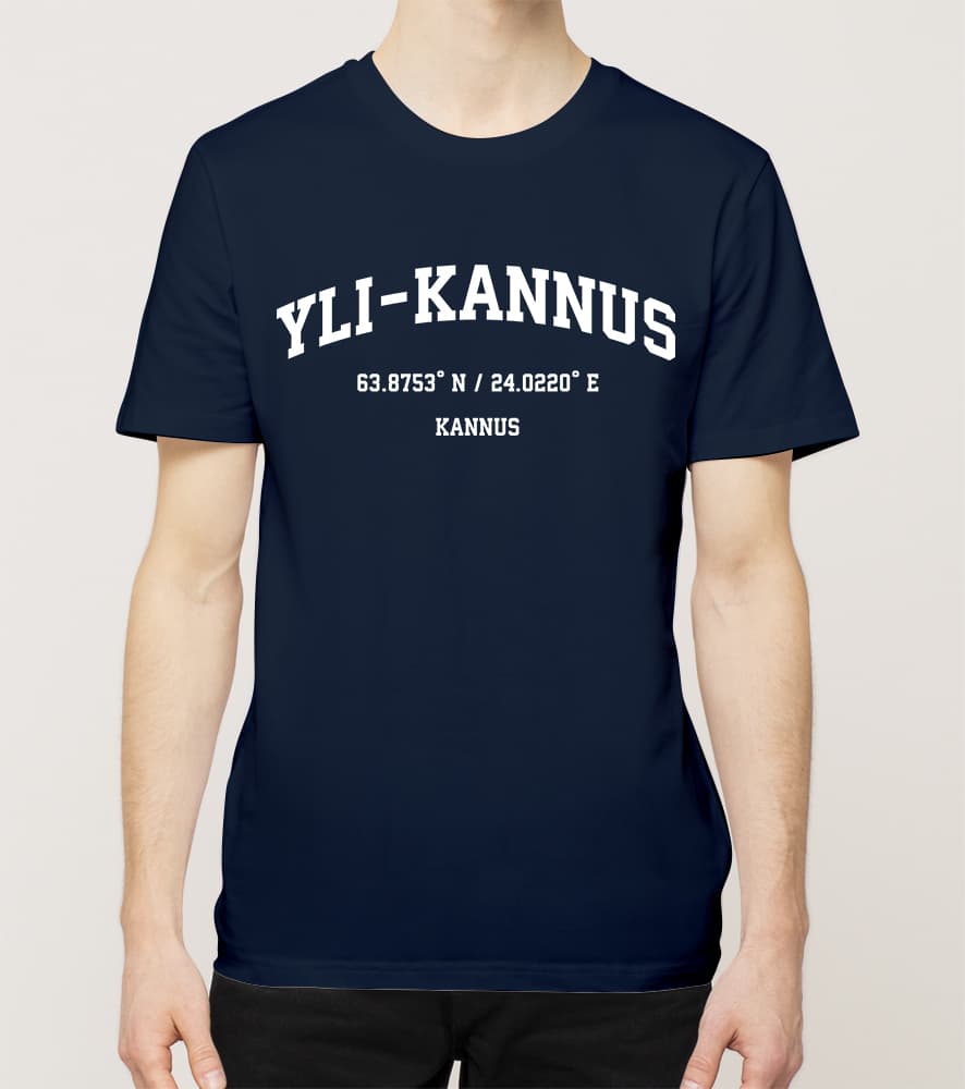 Kannus - Yli-Kannus, Koordinaatit, t-paita - Image 3