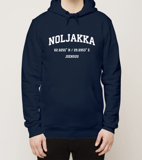 Joensuu - Noljakka, Koordinaatit, huppari