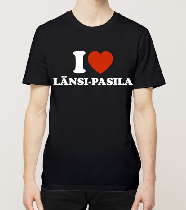 Helsinki - Länsi-Pasila, Love, t-paita