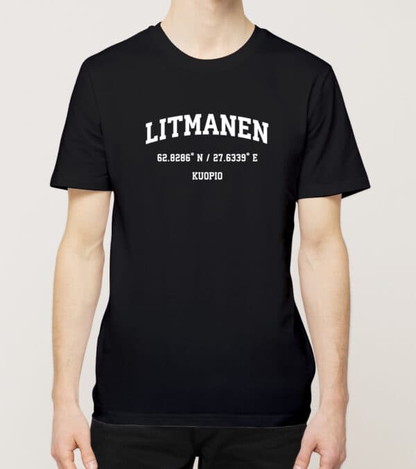 Kuopio - Litmanen, Koordinaatit, t-paita