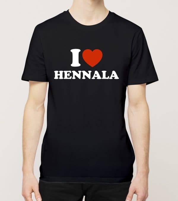 Lahti - Hennala, Love, t-paita