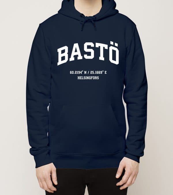 Helsingfors - Bastö, Koordinaatit, huppari