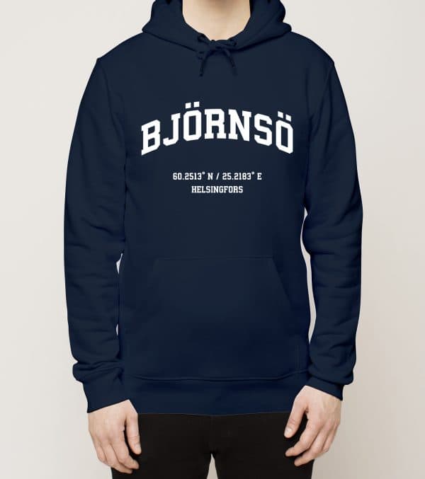 Helsingfors - Björnsö, Koordinaatit, huppari