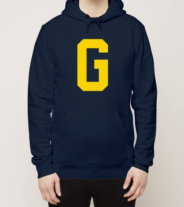 G, Aakkoset, huppari