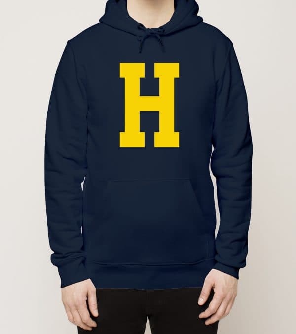 H, Aakkoset, huppari