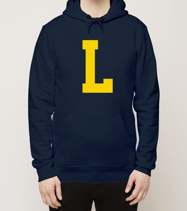 L, Aakkoset, huppari