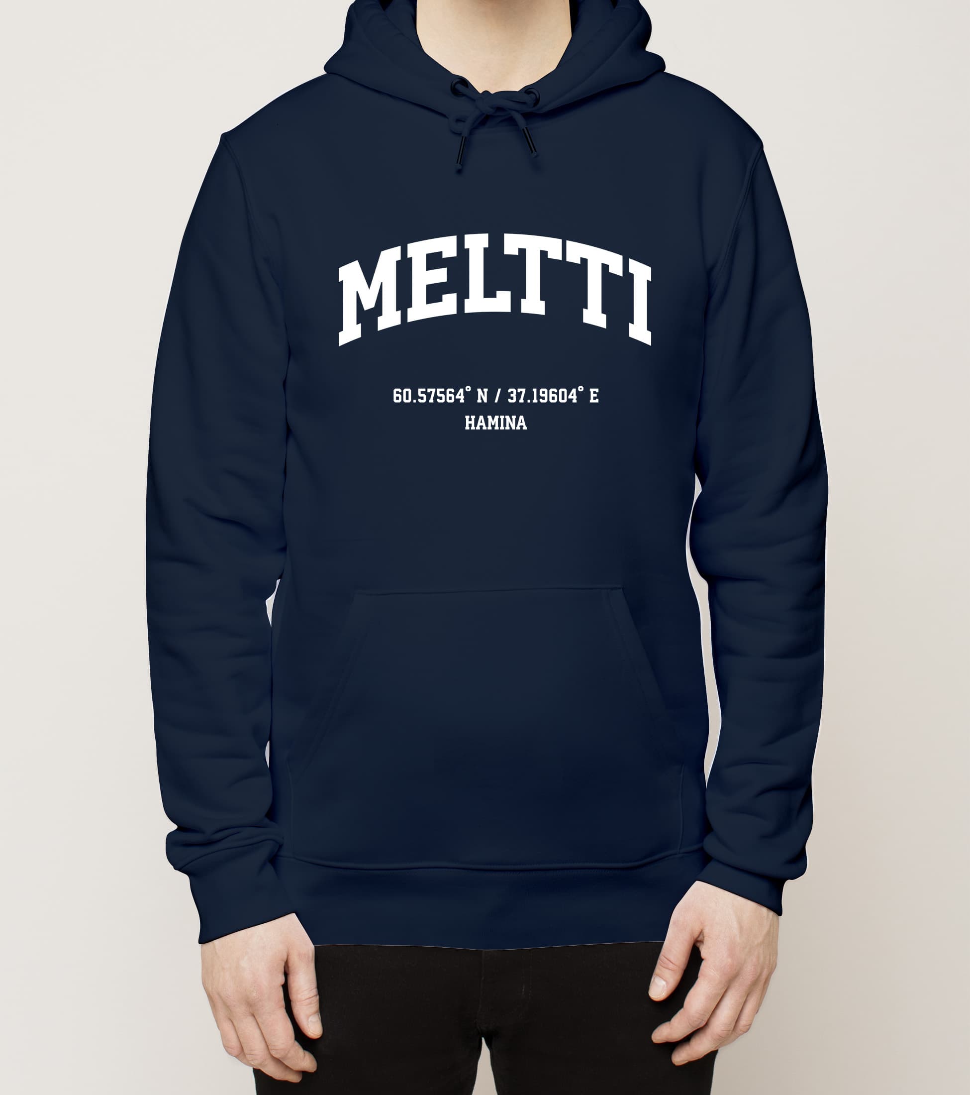 Hamina - Meltti, Koordinaatit, huppari