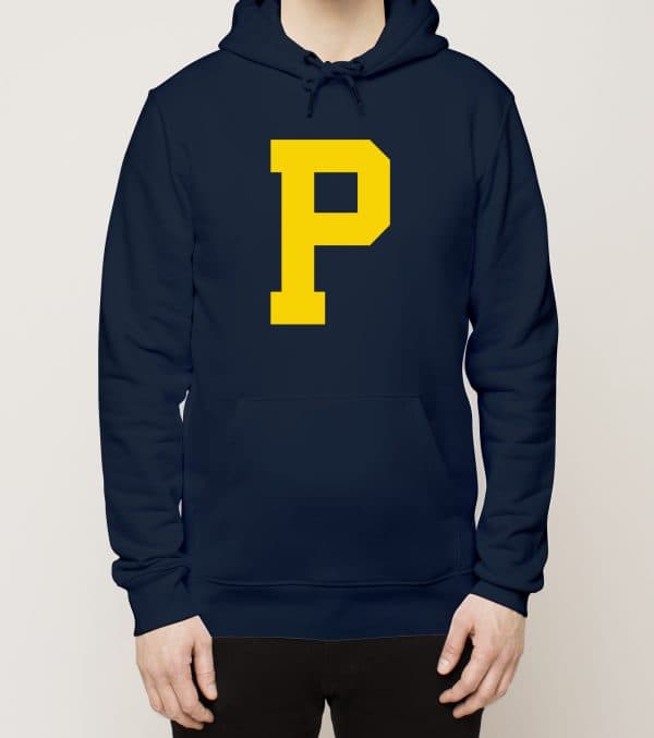 P, Aakkoset, huppari