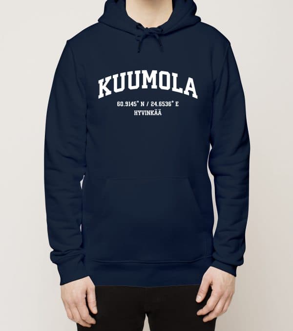 Hyvinkää – Kuumola, Koordinaatit, huppari