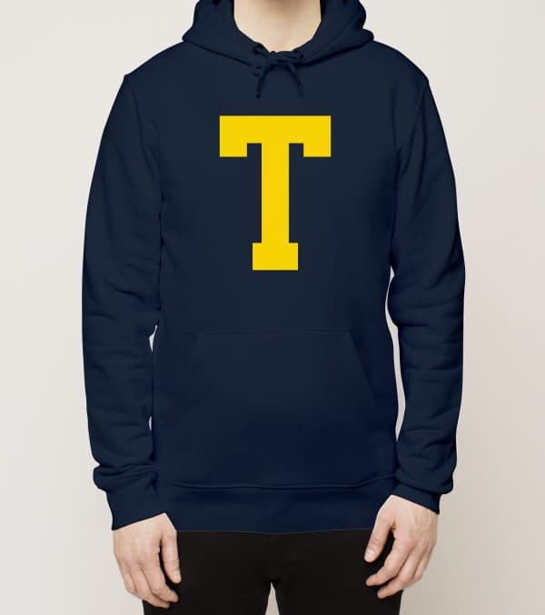 T, Aakkoset, huppari