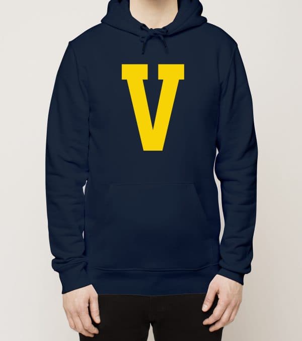 V, Aakkoset, huppari