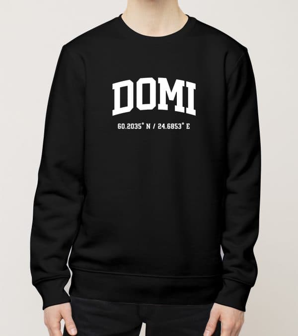 Esbo - Domi, Koordinaatit, college