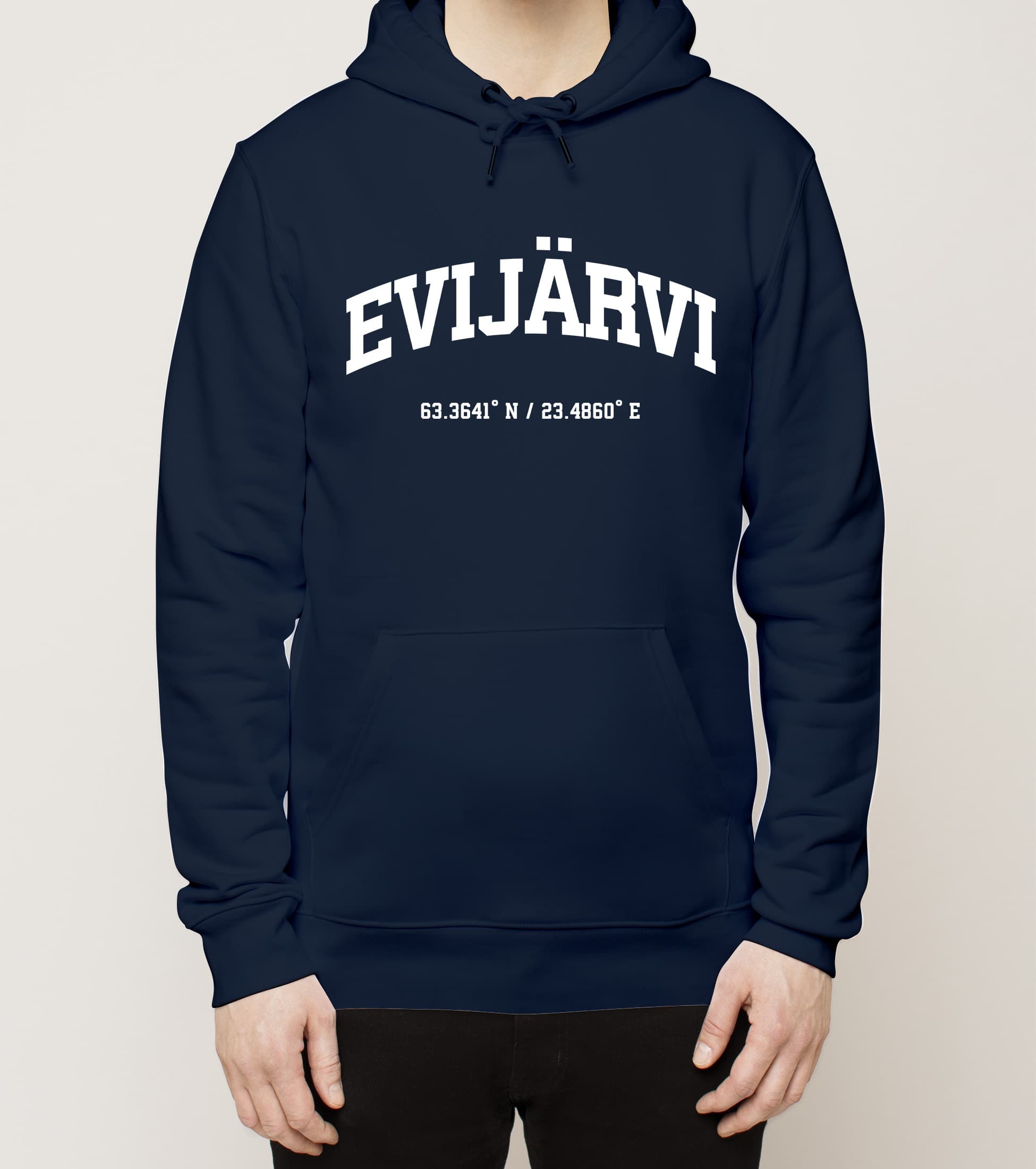 Evijärvi - Evijärvi, Koordinaatit, huppari