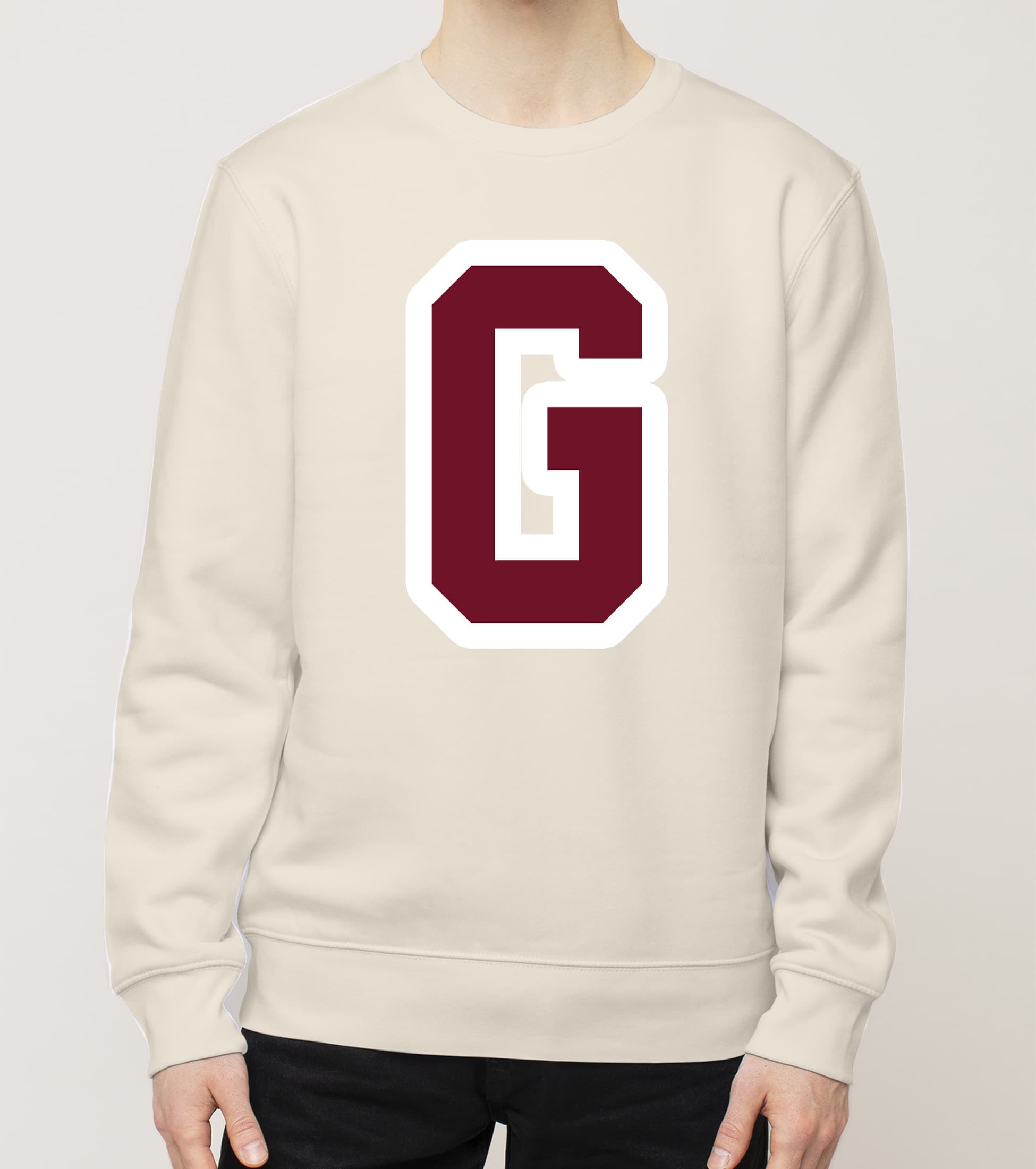 G, Aakkoset moniväri, college - Image 2
