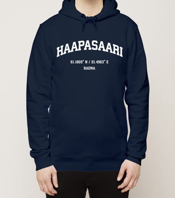 Rauma - Haapasaari, Koordinaatit, huppari