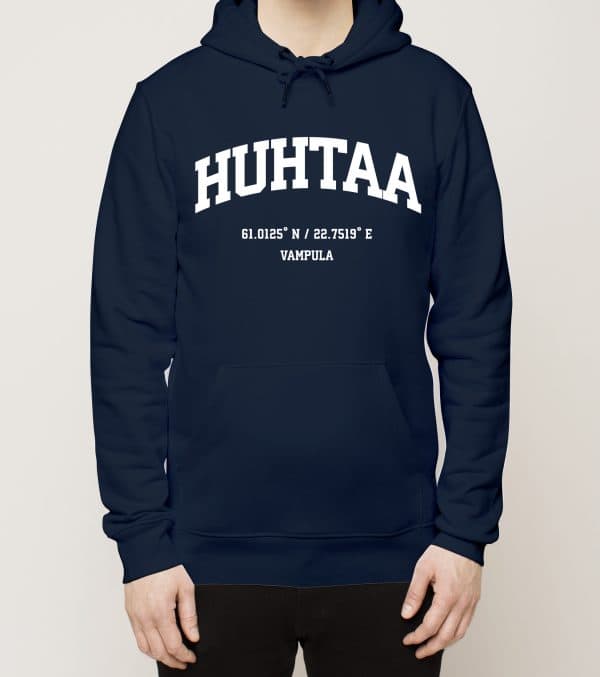 Huittinen - Huhtaa, Koordinaatit, huppari