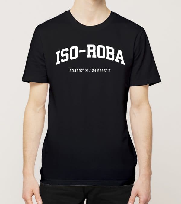 Stadi - Iso-Roba, Koordinaatit, t-paita