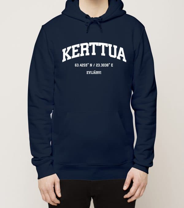 Evijärvi - Kerttua, Koordinaatit, huppari