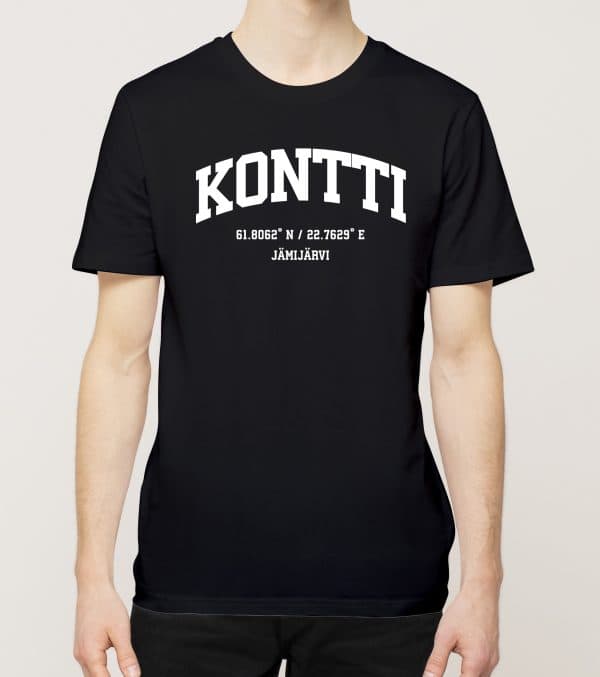 Jämijärvi - Kontti, Koordinaatit, t-paita