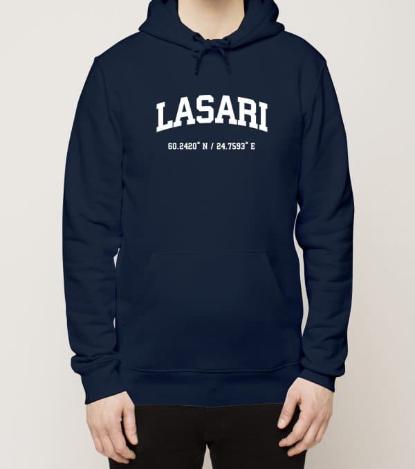Esbo - Lasari, Koordinaatit, huppari