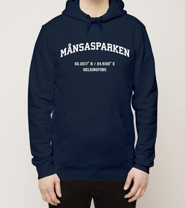 Helsingfors - Månsasparken, Koordinaatit, huppari