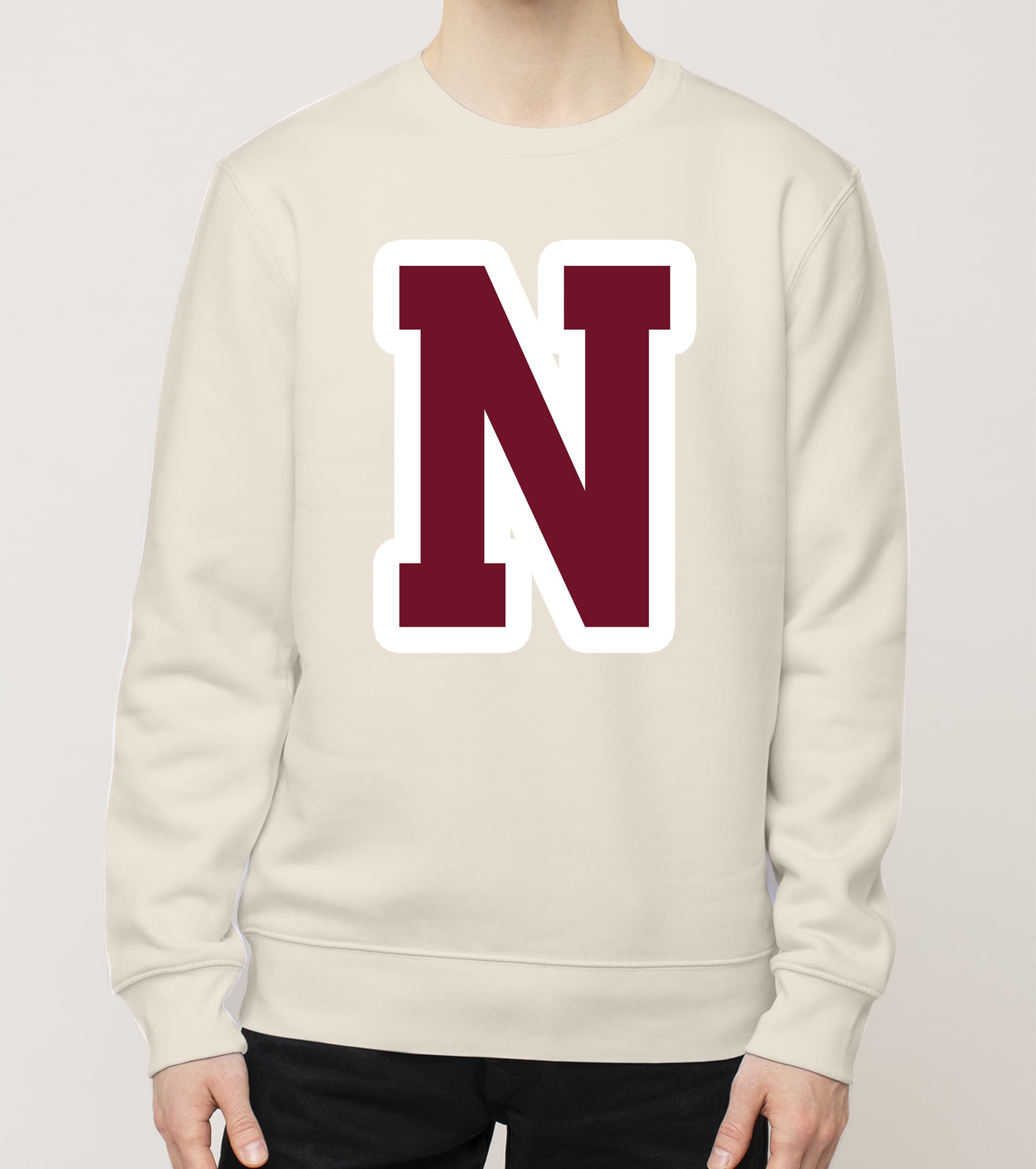 N, Aakkoset moniväri, college - Image 2