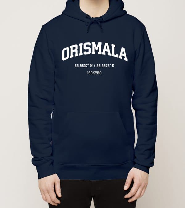 Isokyrö - Orismala, Koordinaatit, huppari