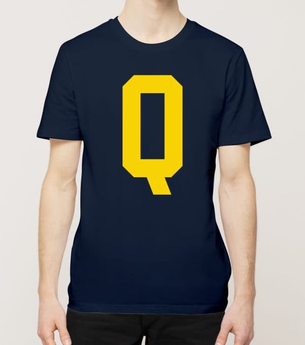 Q, Aakkoset, t-paita