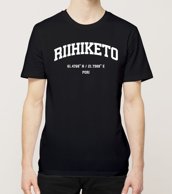 Pori - Riihiketo, Koordinaatit, t-paita