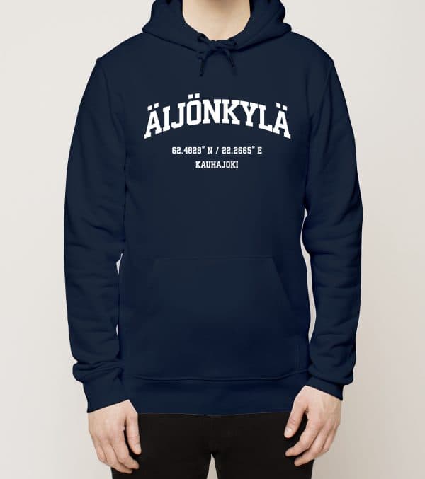 Kauhajoki - Äijönkylä, koordinaatit, huppari