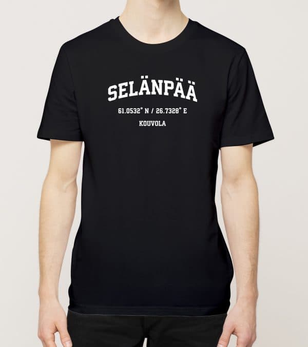 Kouvola - Selänpää, Koordinaatit, t-paita