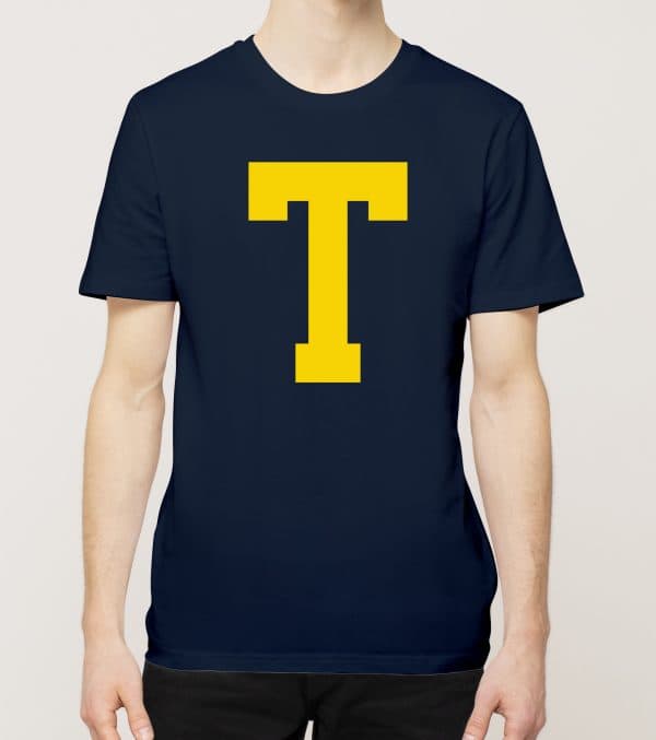 T, Aakkoset, t-paita