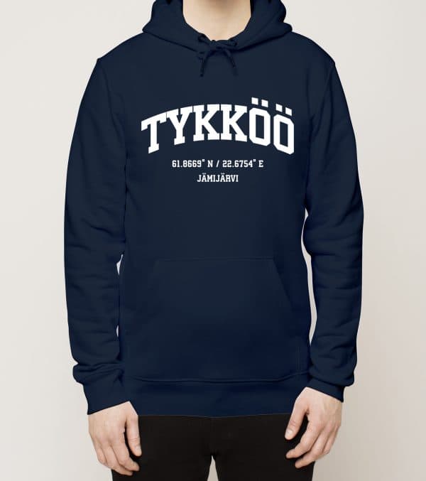 Jämijärvi - Tykköö, Koordinaatit, huppari