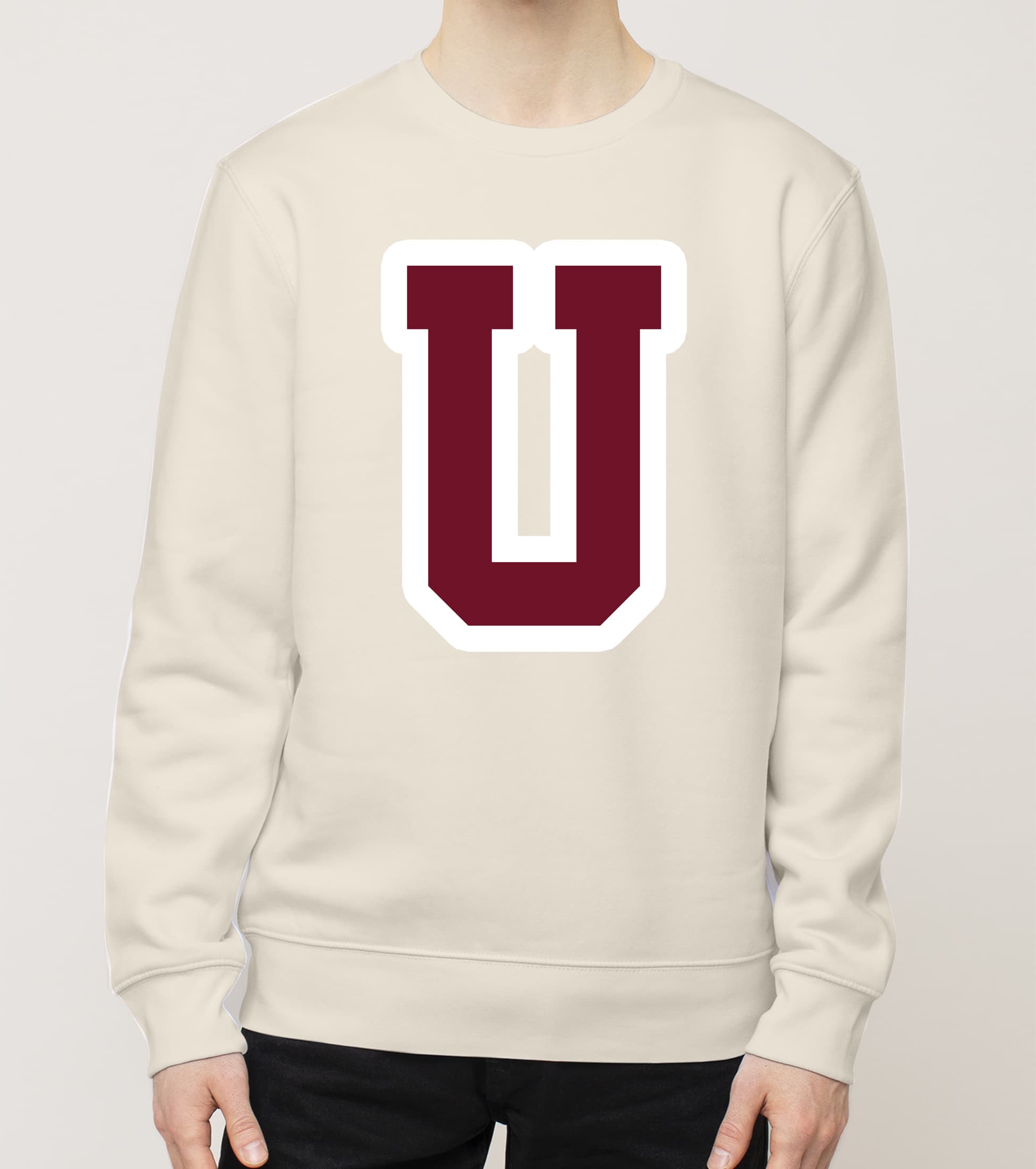 U, Aakkoset moniväri, college - Image 2