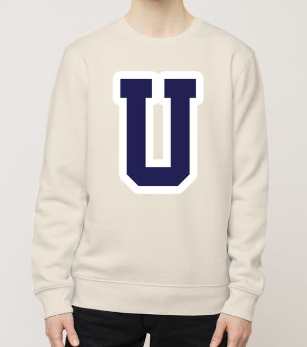 U, Aakkoset moniväri, college